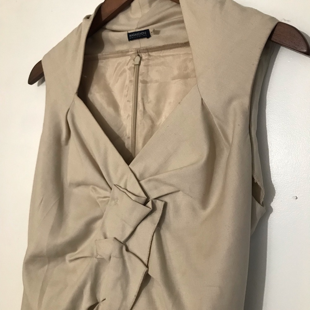 Magaschoni Nude Work/Cocktail Dress